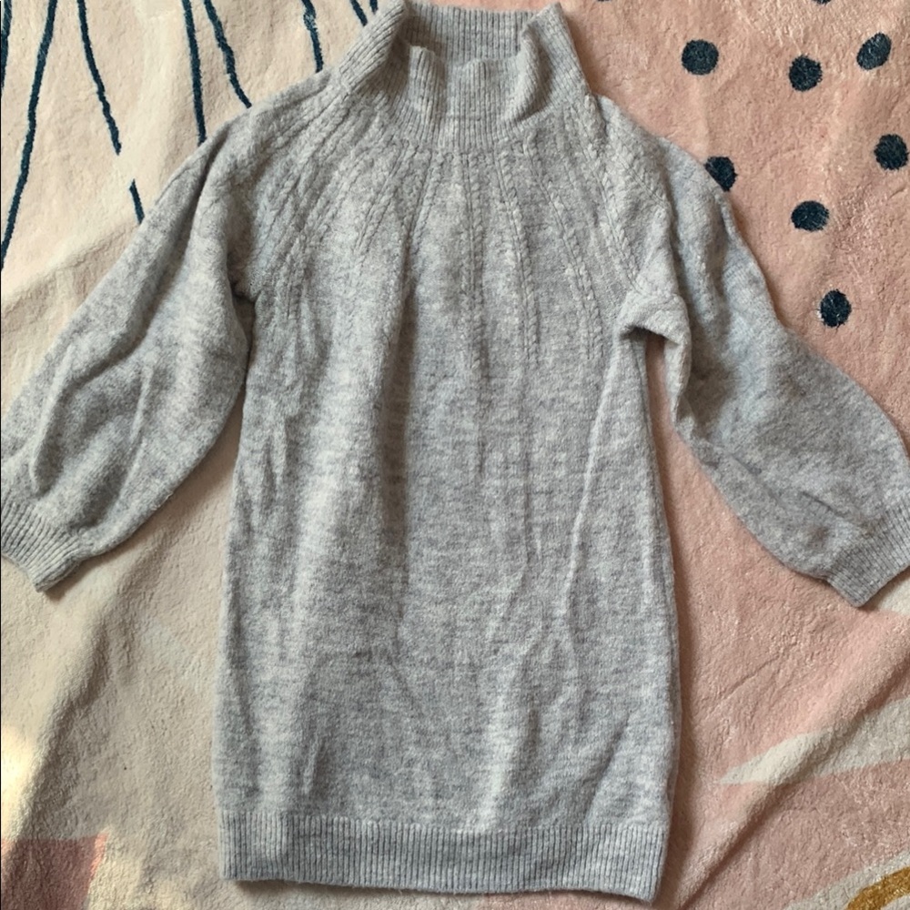 Gray girls Sweater dress H&M